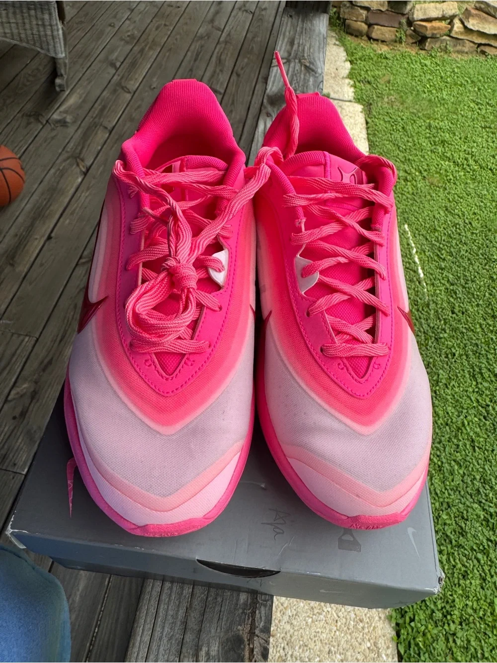 Nike A’one GS Hyper Pink Laser Size 4.5